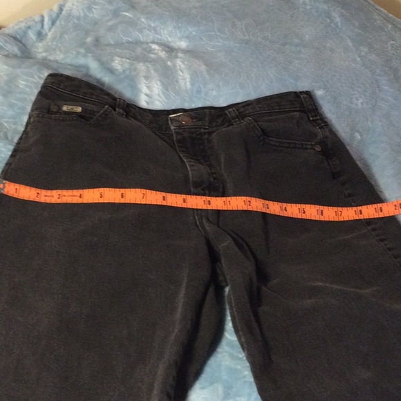 Lee Relaxed Straight Leg Black Jeans Women’s 10 short - Picture 9 of 16